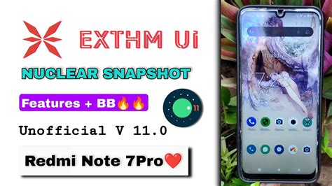 [ROM][11][UNOFFICIAL]exTHmUI v11.0 [9/2/2021][EOL].